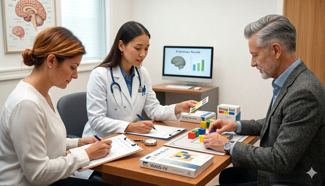 Sessão de Avaliação Neuropsicológica