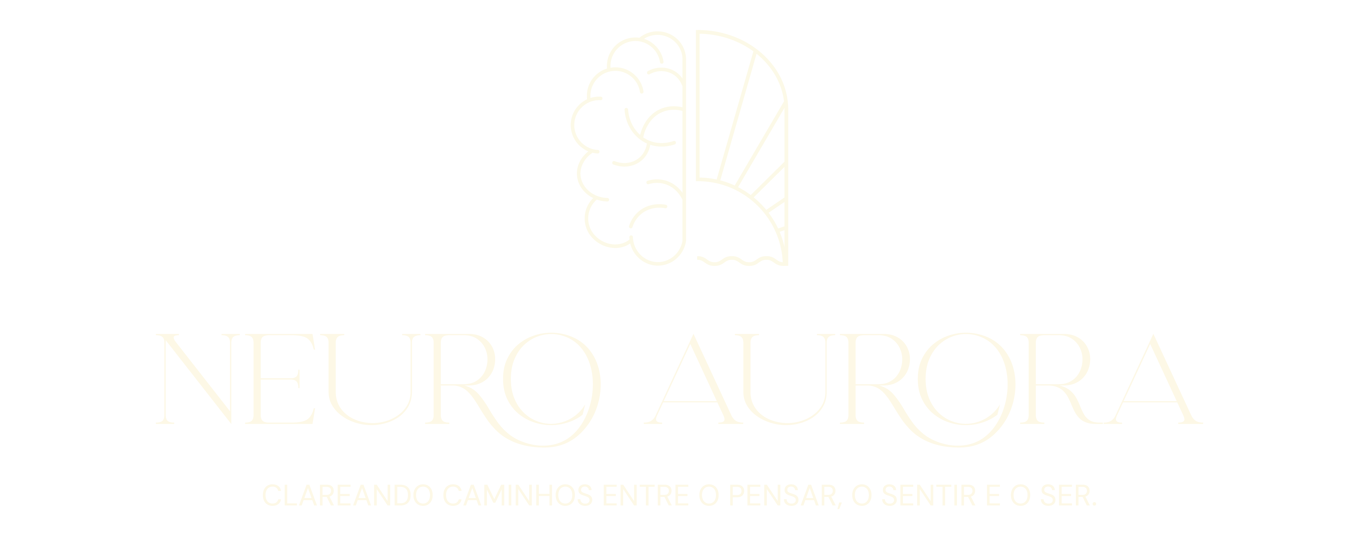 logo neuroaurora em branco